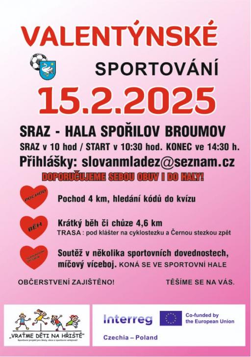 Valentýnské sportování